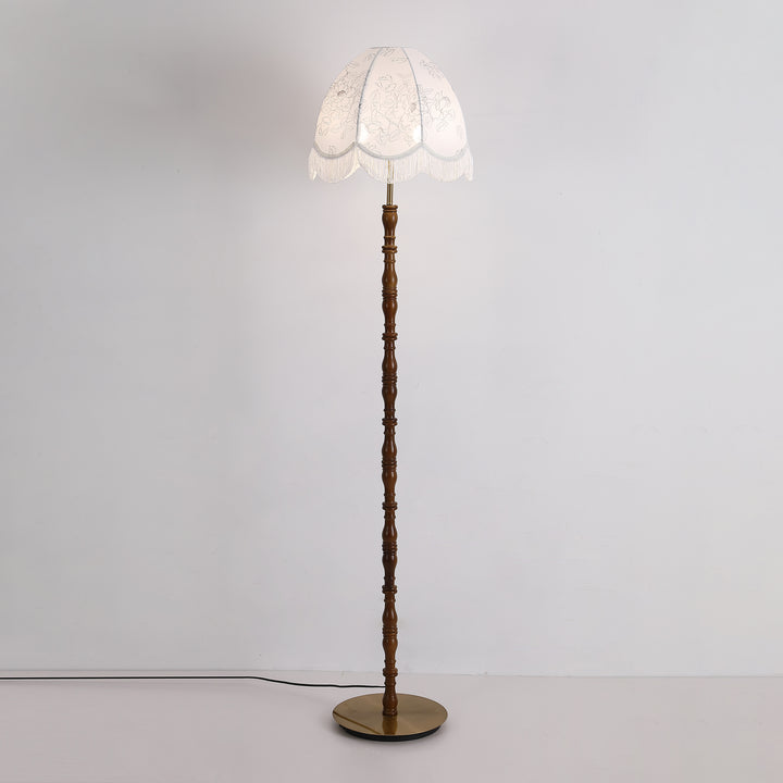 Printed Tassel Floor Lamp - Vakkerlight