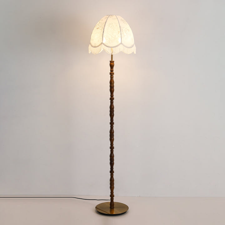 Printed Tassel Floor Lamp - Vakkerlight