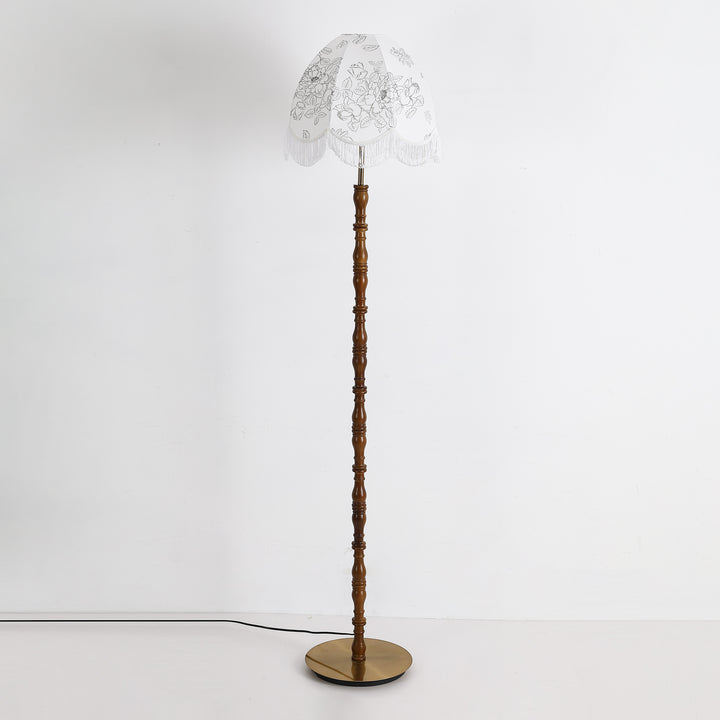 Printed Tassel Floor Lamp - Vakkerlight