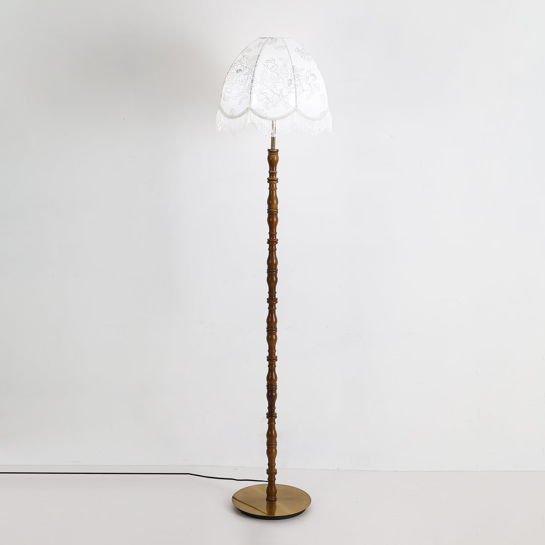 Printed Tassel Floor Lamp - Vakkerlight