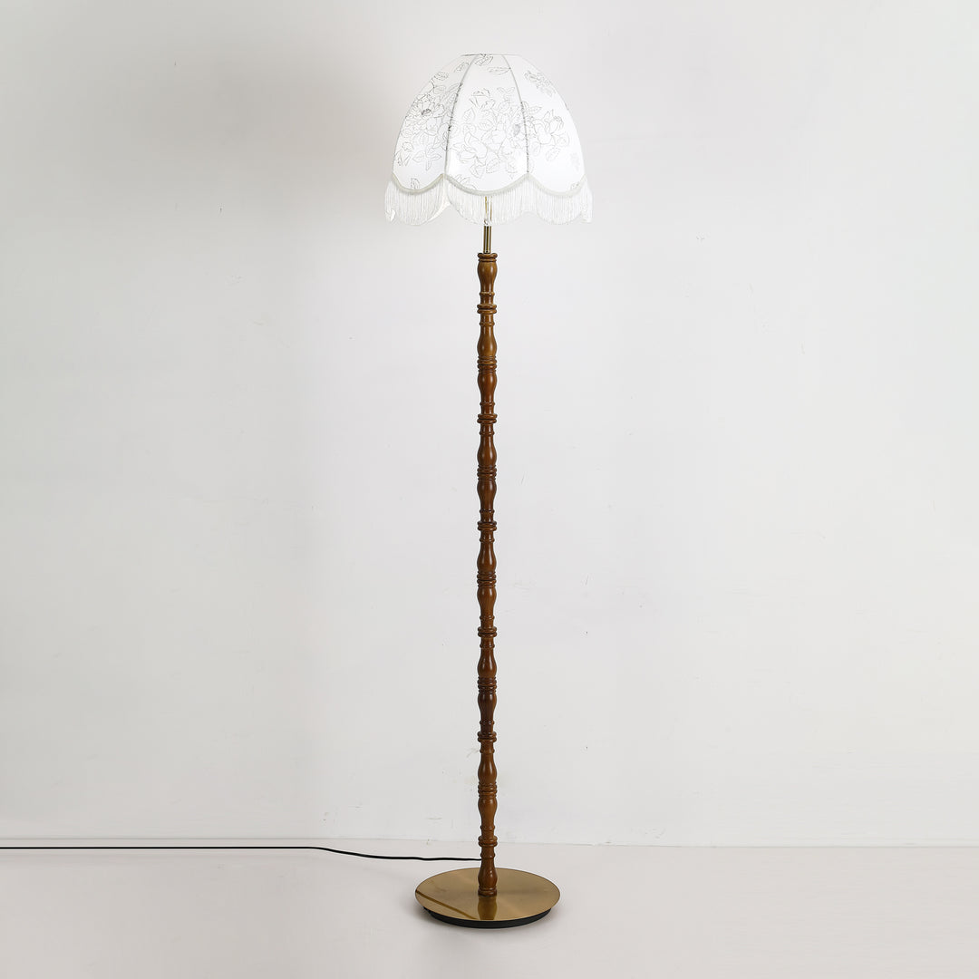 Printed Tassel Floor Lamp - Vakkerlight