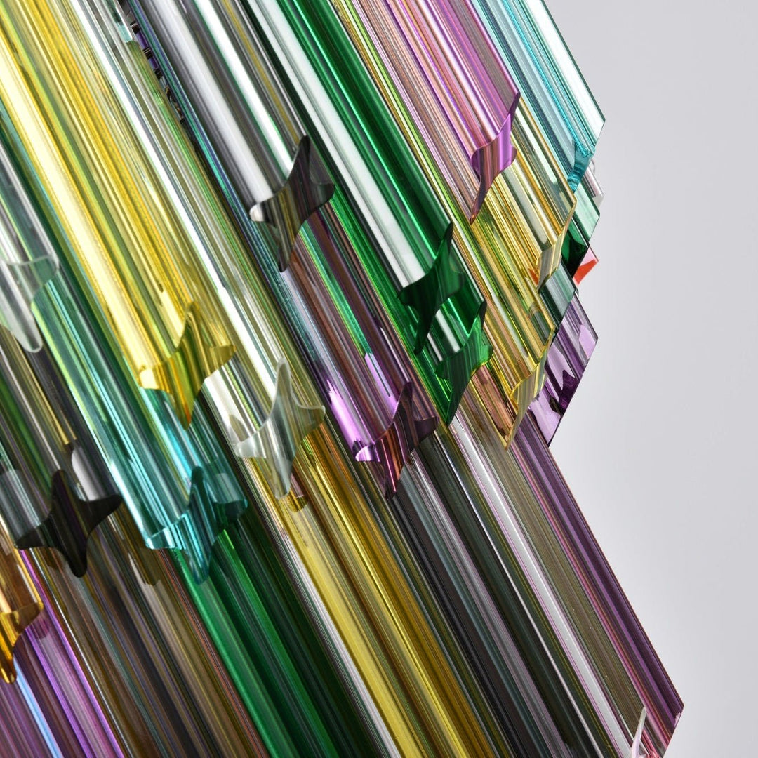 Prismatic Murano Colorful Chandelier - Vakkerlight