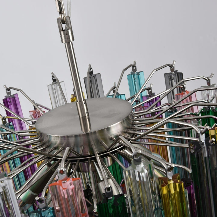 Prismatic Murano Colorful Chandelier - Vakkerlight