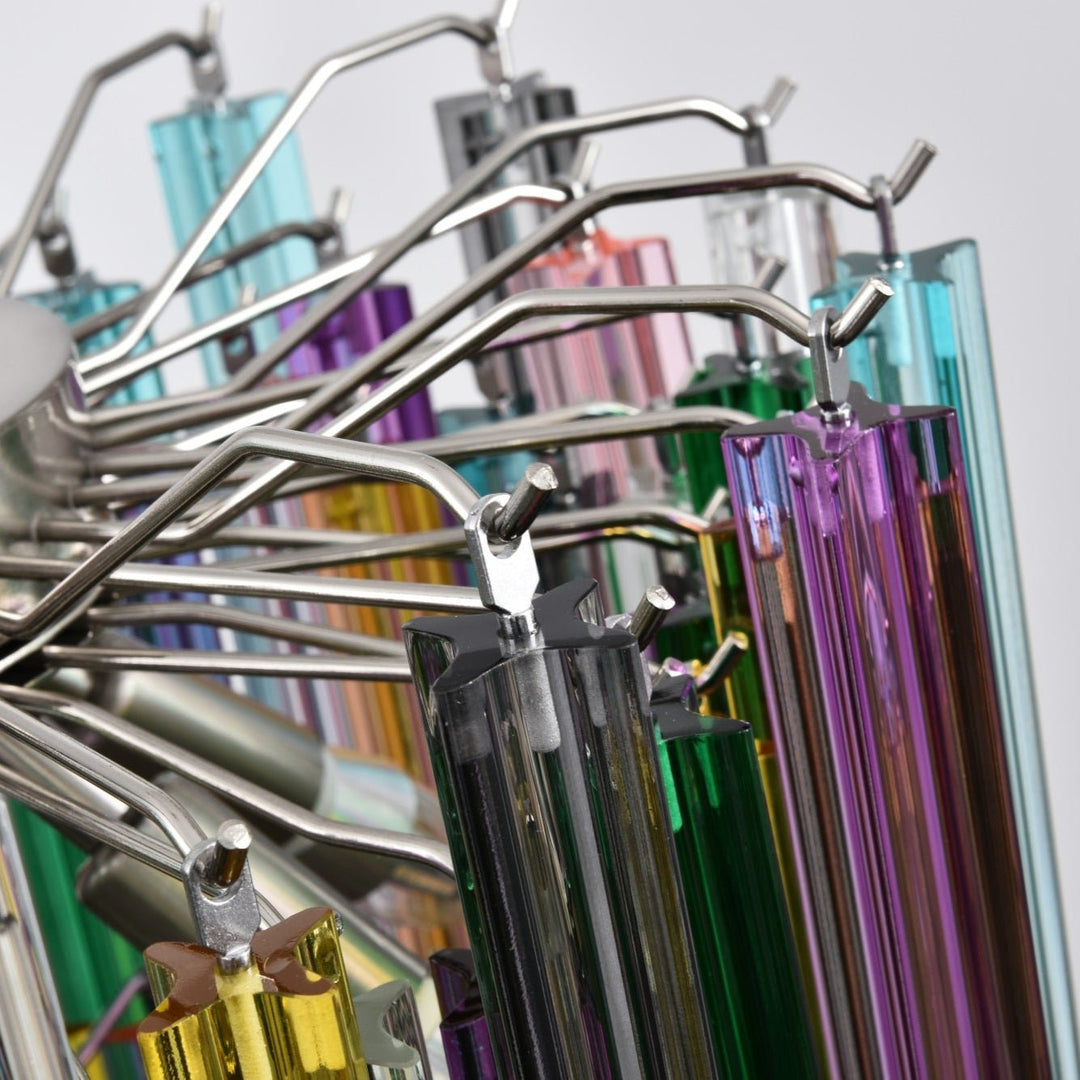 Prismatic Murano Colorful Chandelier - Vakkerlight