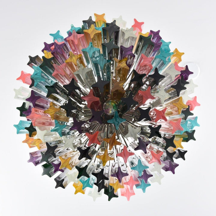 Prismatic Murano Colorful Chandelier - Vakkerlight