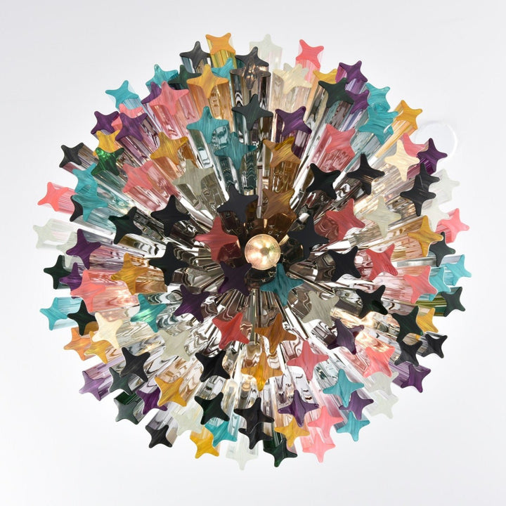 Prismatic Murano Colorful Chandelier - Vakkerlight