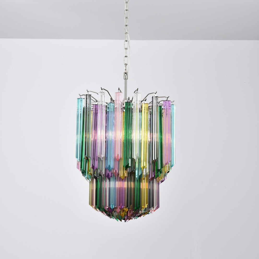 Prismatic Murano Colorful Chandelier - Vakkerlight