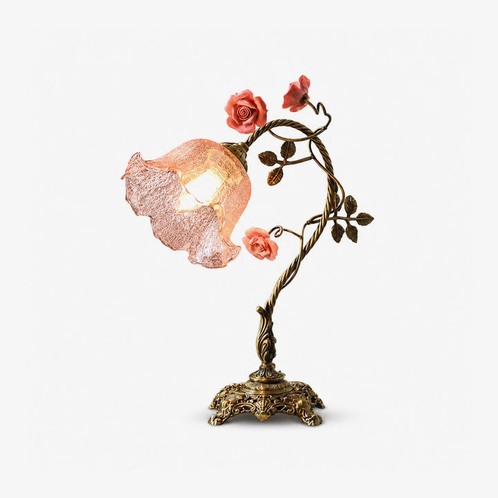 Campanella Vintage Rose Table Lamp - Vakkerlight