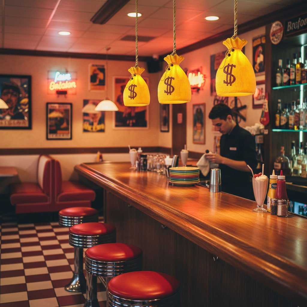 Prosperity Pouch Resin Pendant Lamp - Vakkerlight