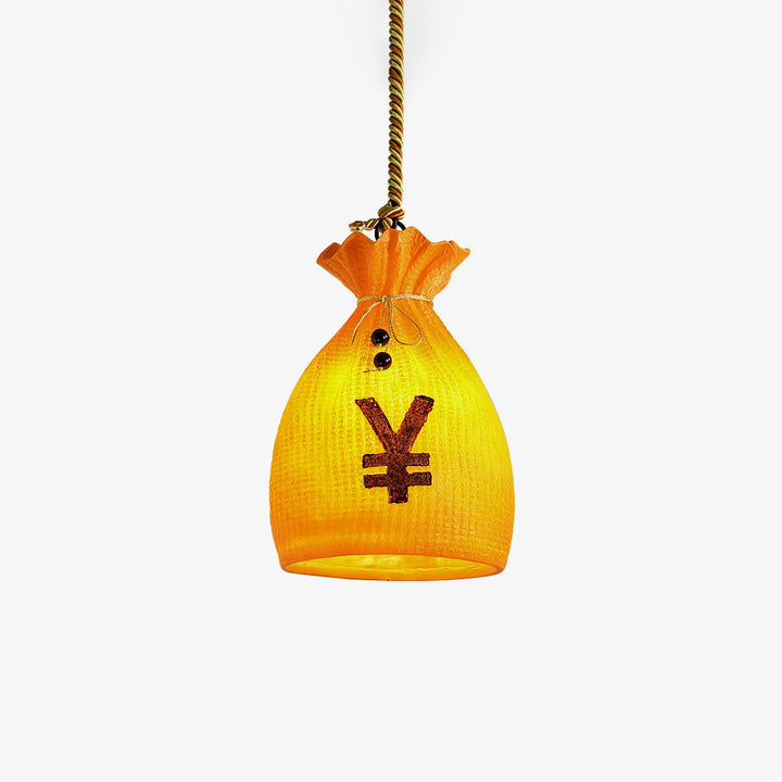 Prosperity Pouch Resin Pendant Lamp - Vakkerlight