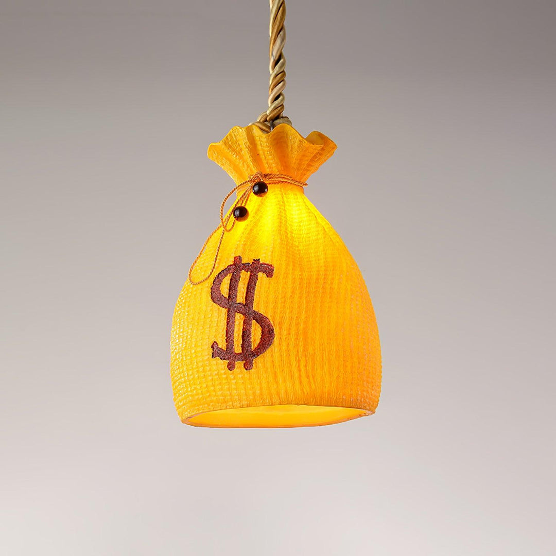 Prosperity Pouch Resin Pendant Lamp - Vakkerlight