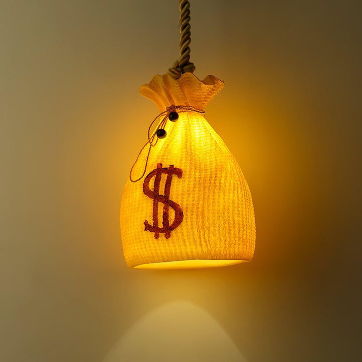 Prosperity Pouch Resin Pendant Lamp - Vakkerlight