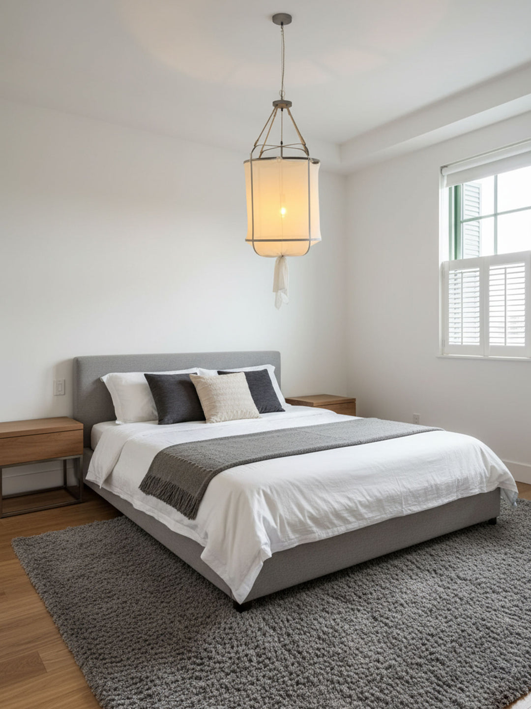 Provence Linen Pendant Light - Vakkerlight