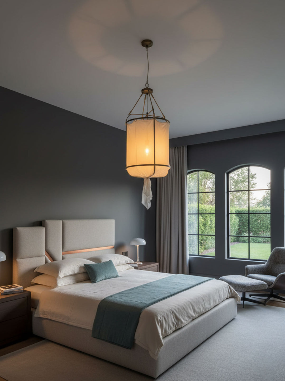 Provence Linen Pendant Light - Vakkerlight