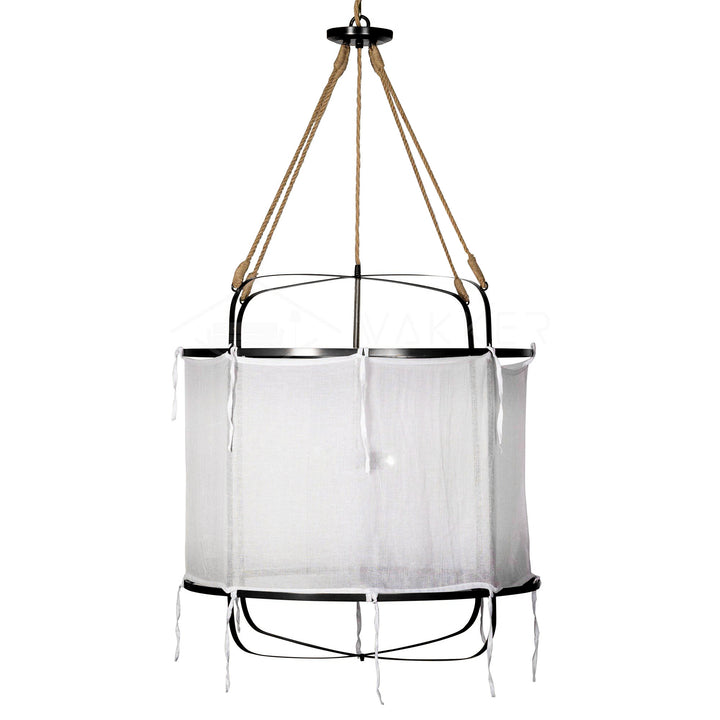 Provence linnen hanglamp