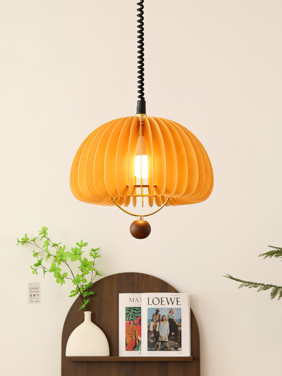 Pumpkin Adjustable Pendant Light - Vakkerlight