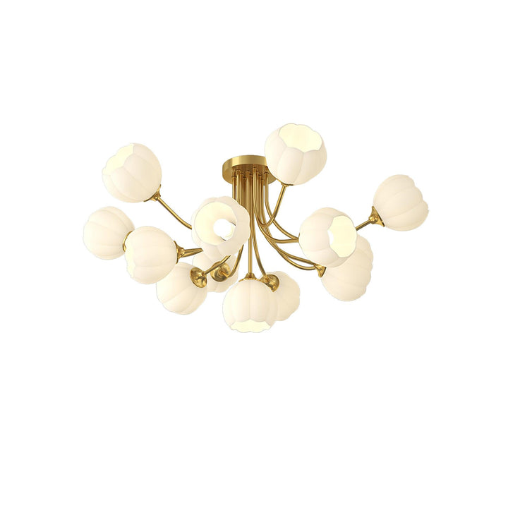 Pumpkin Brass Ceiling Lamp - Vakkerlight