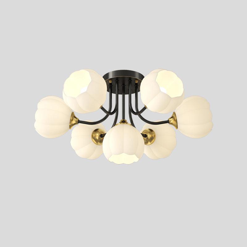 Pumpkin Brass Ceiling Lamp - Vakkerlight