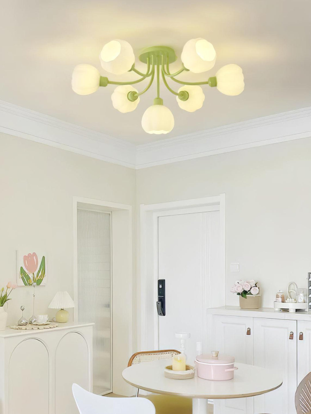 Pumpkin Matcha Ceiling Lamp - Vakkerlight