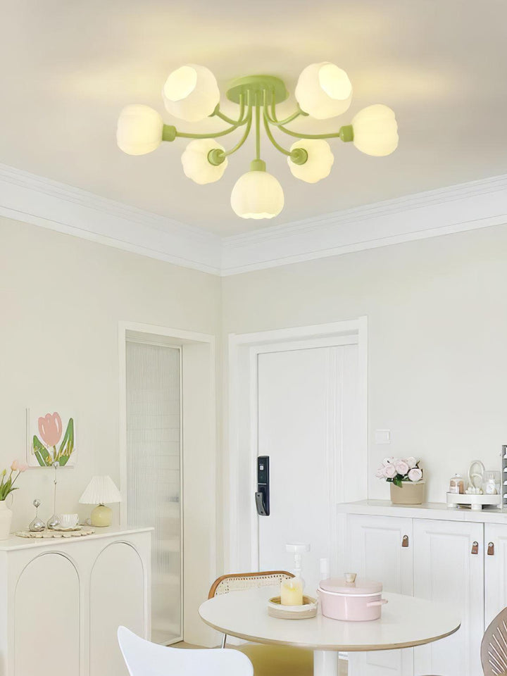 Pumpkin Matcha Ceiling Lamp - Vakkerlight