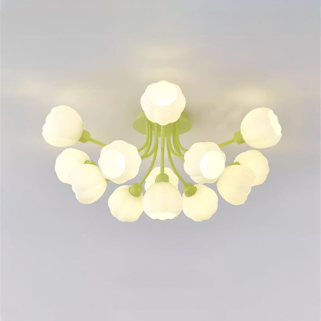 Pumpkin Matcha Ceiling Lamp - Vakkerlight