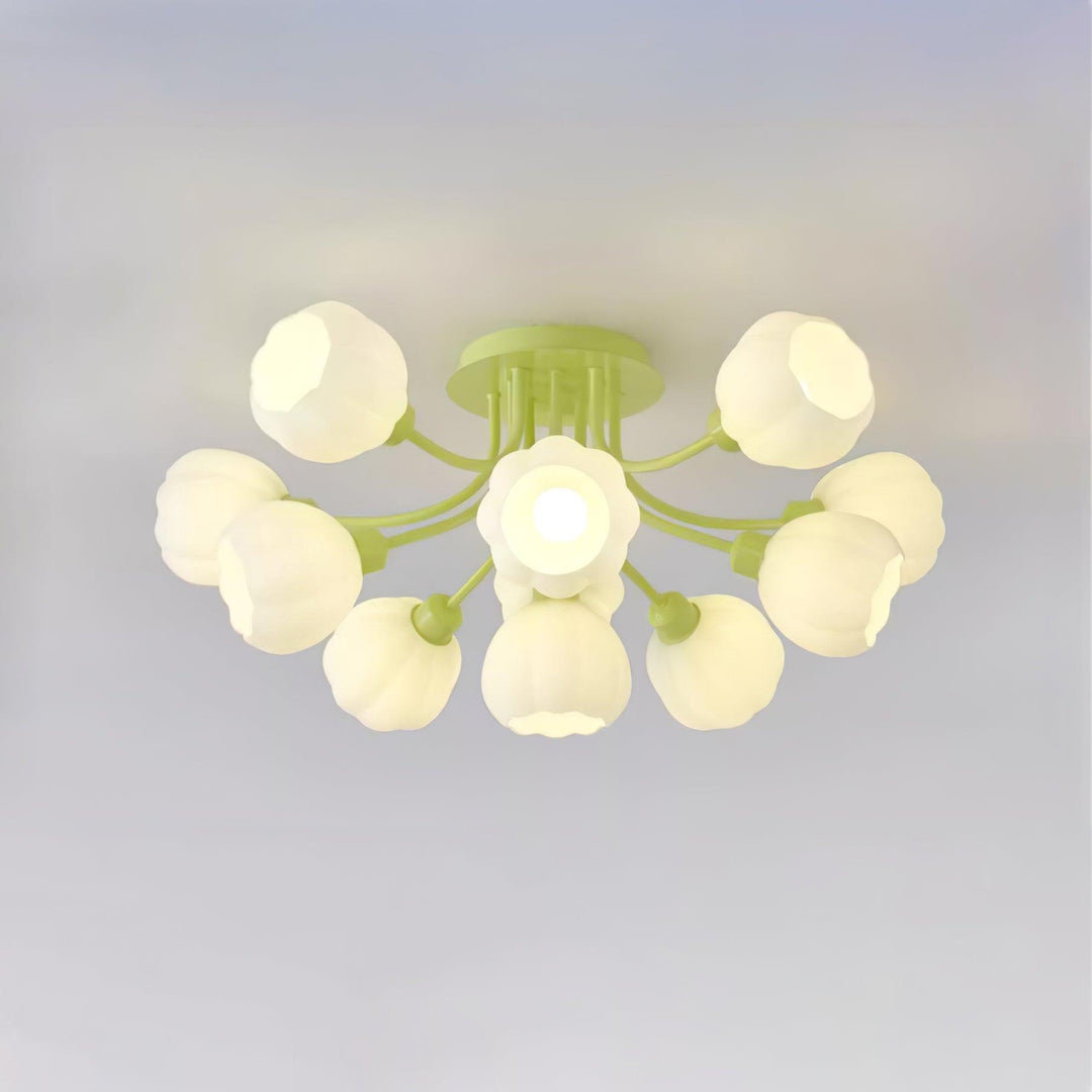 Pumpkin Matcha Ceiling Lamp - Vakkerlight