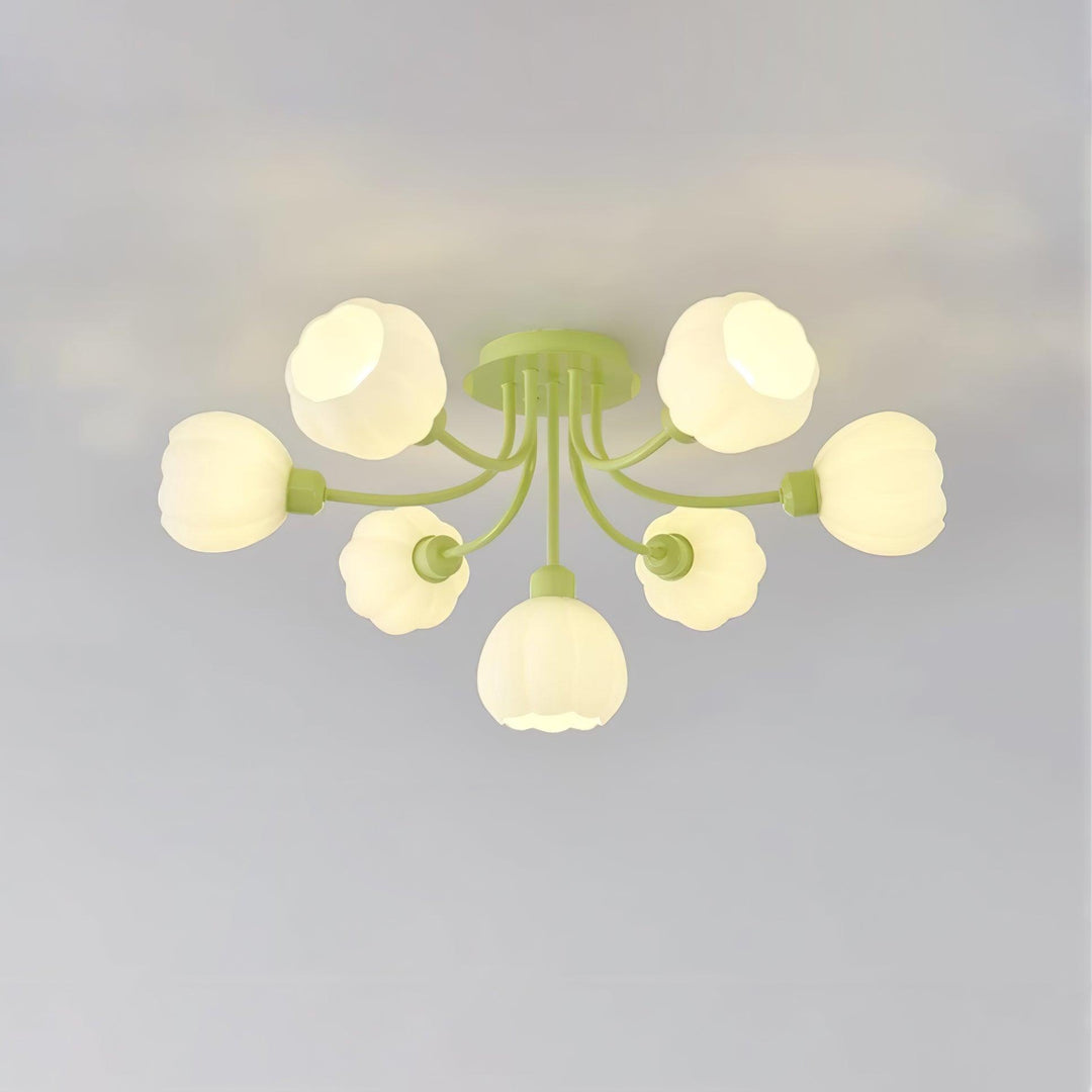 Pumpkin Matcha Ceiling Lamp - Vakkerlight