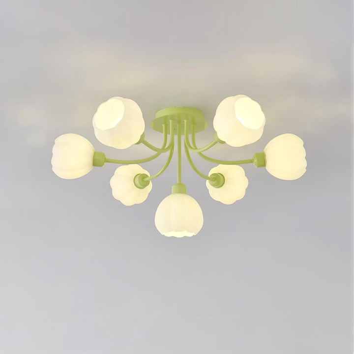 Pumpkin Matcha Ceiling Lamp - Vakkerlight