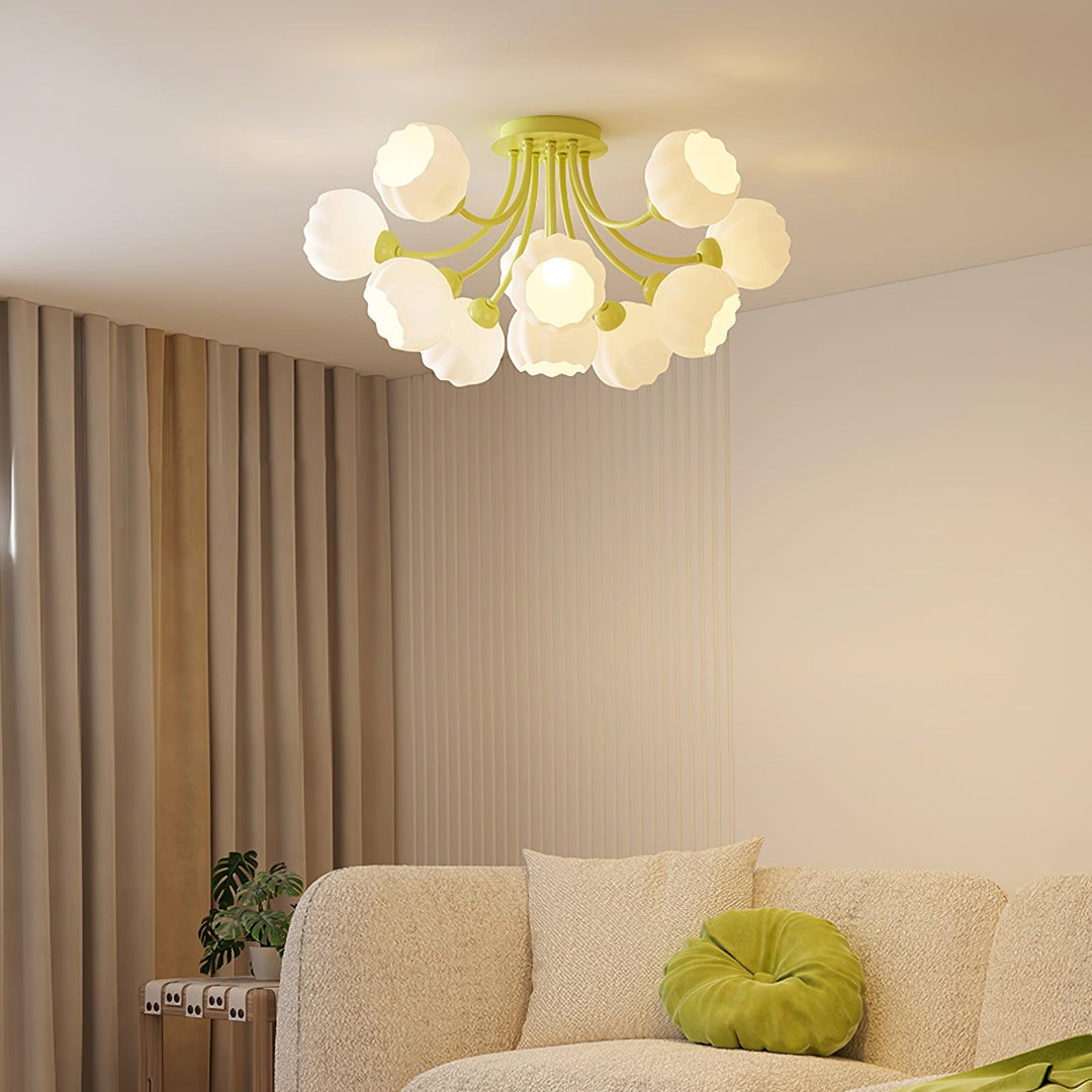 Pumpkin Matcha Ceiling Lamp - Vakkerlight