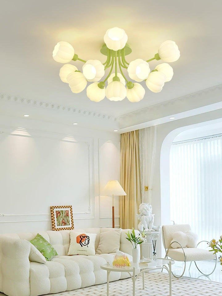 Pumpkin Matcha Ceiling Lamp - Vakkerlight