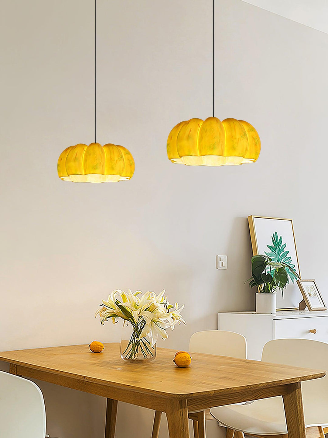 Pumpkin Pendant Light - Vakkerlight