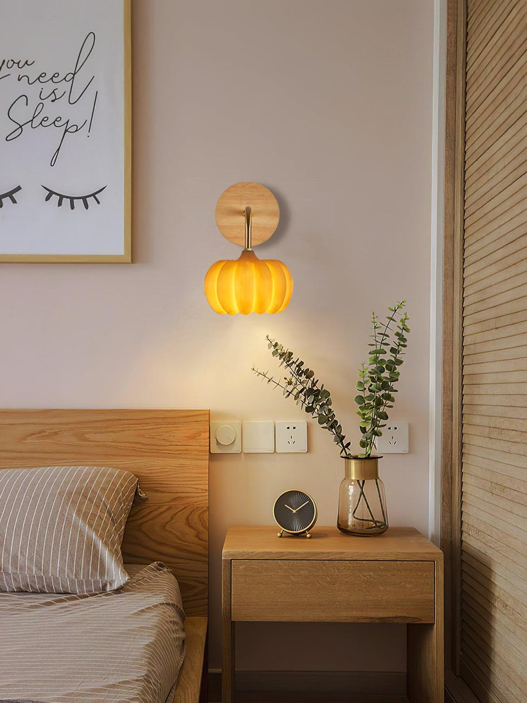 Pumpkin Wall Light - Vakkerlight