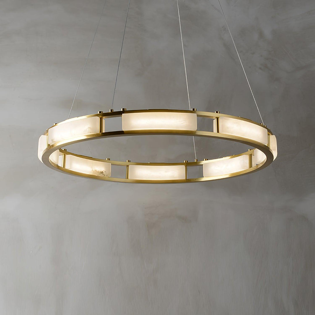 Qatar Alabaster Chandelier - Vakkerlight