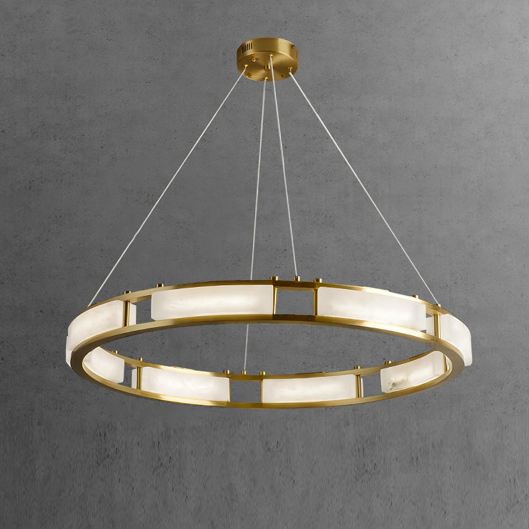 Qatar Alabaster Chandelier - Vakkerlight