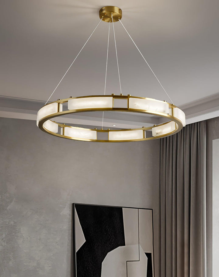 Qatar Alabaster Chandelier - Vakkerlight