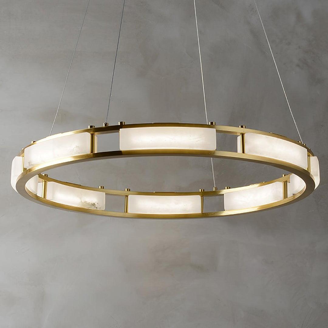 Qatar Alabaster Chandelier - Vakkerlight