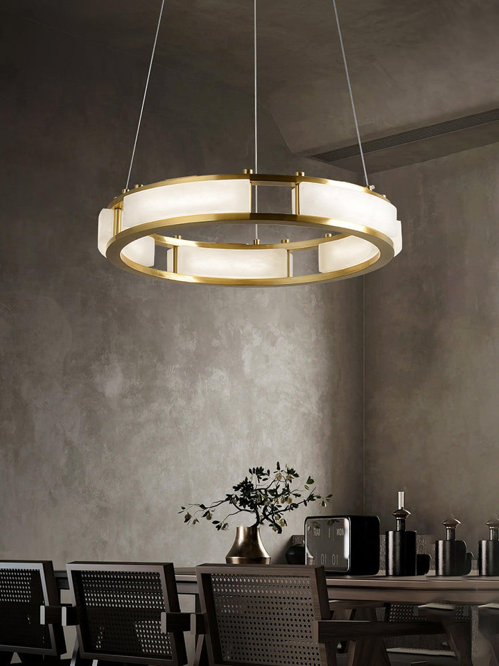 Qatar Alabaster Chandelier - Vakkerlight