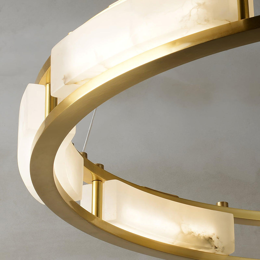 Qatar Alabaster Chandelier - Vakkerlight