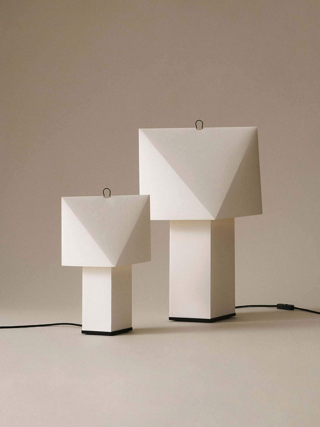 Quadrella Paper Shade Table Lamp - Vakkerlight