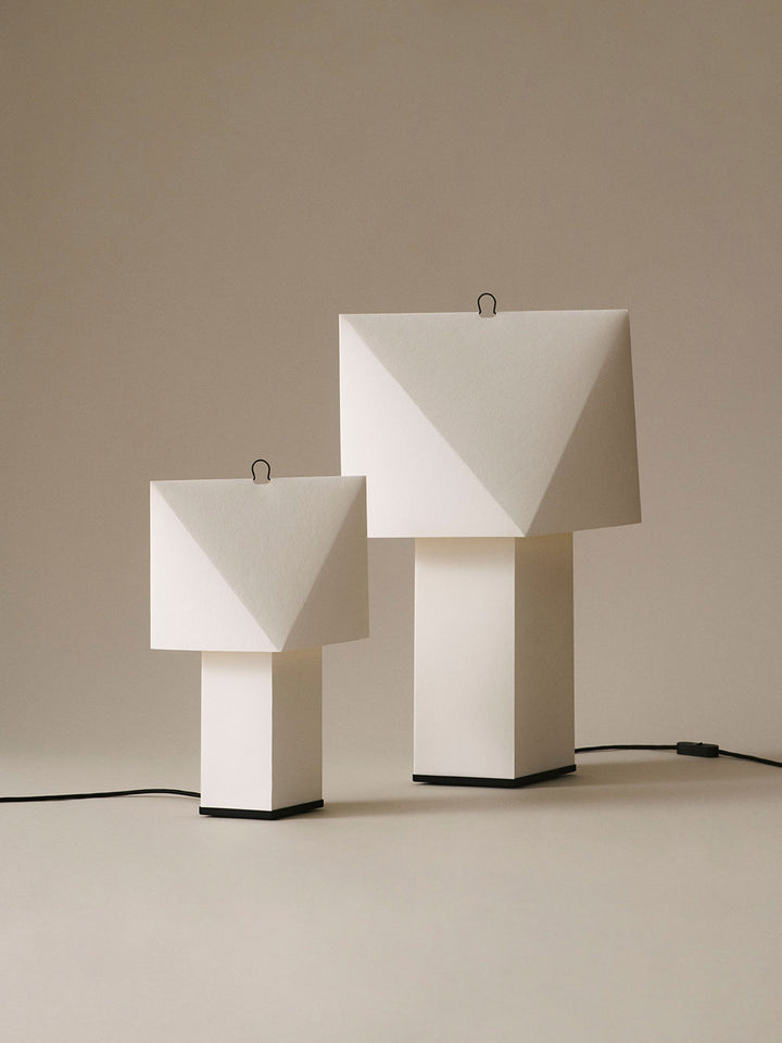 Quadrella Paper Shade Table Lamp - Vakkerlight