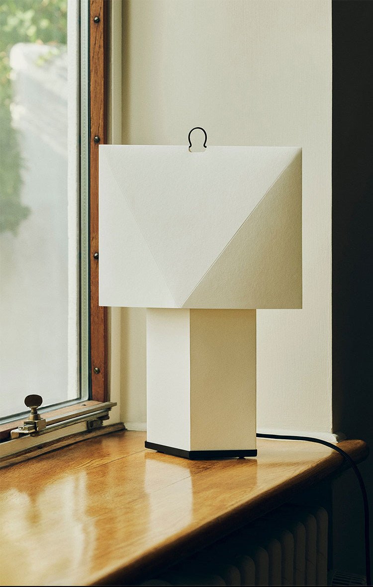 Quadrella Paper Shade Table Lamp - Vakkerlight