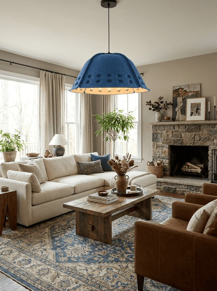 Quell Acoustic Dome Pendant Light - Vakkerlight