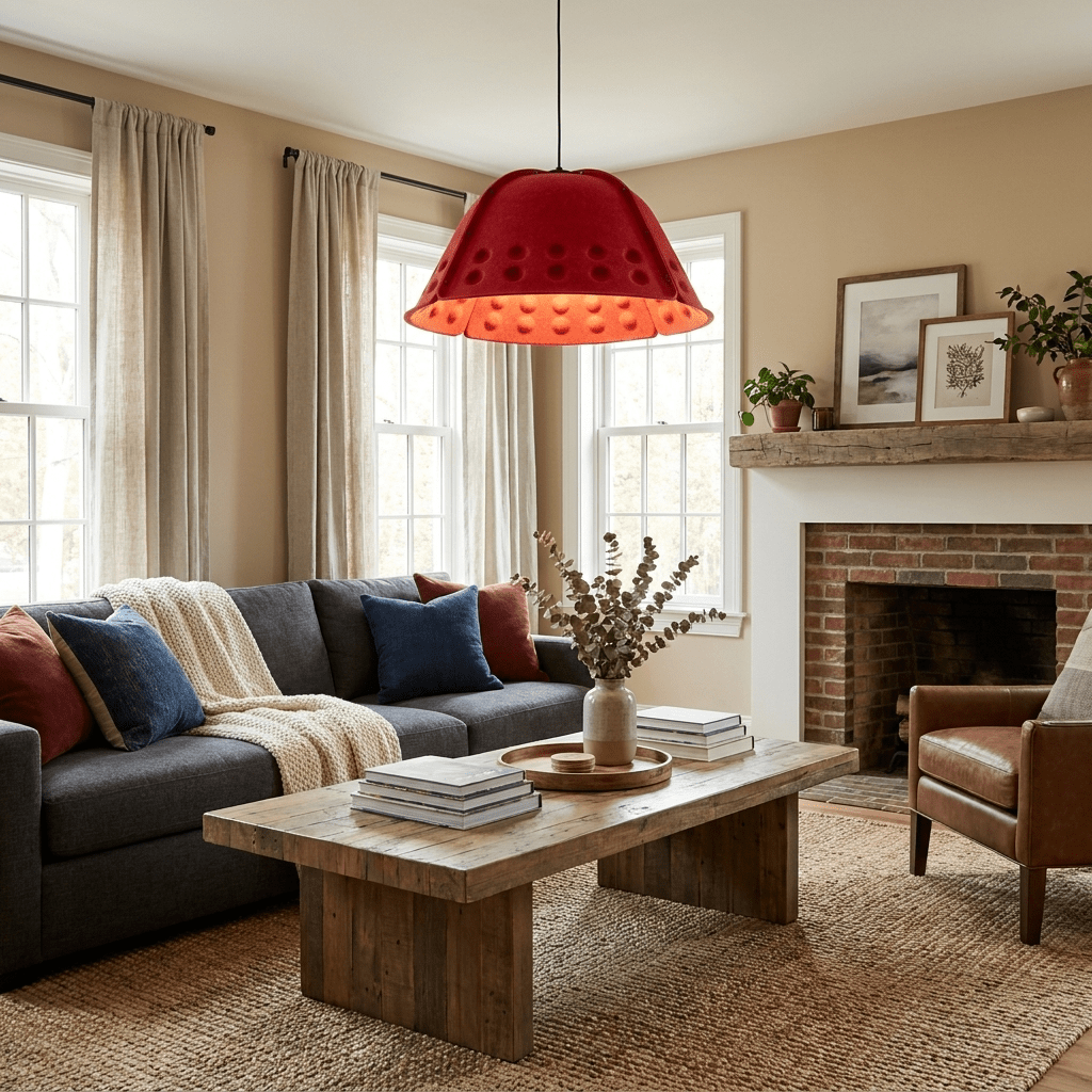 Quell Acoustic Dome Pendant Light - Vakkerlight