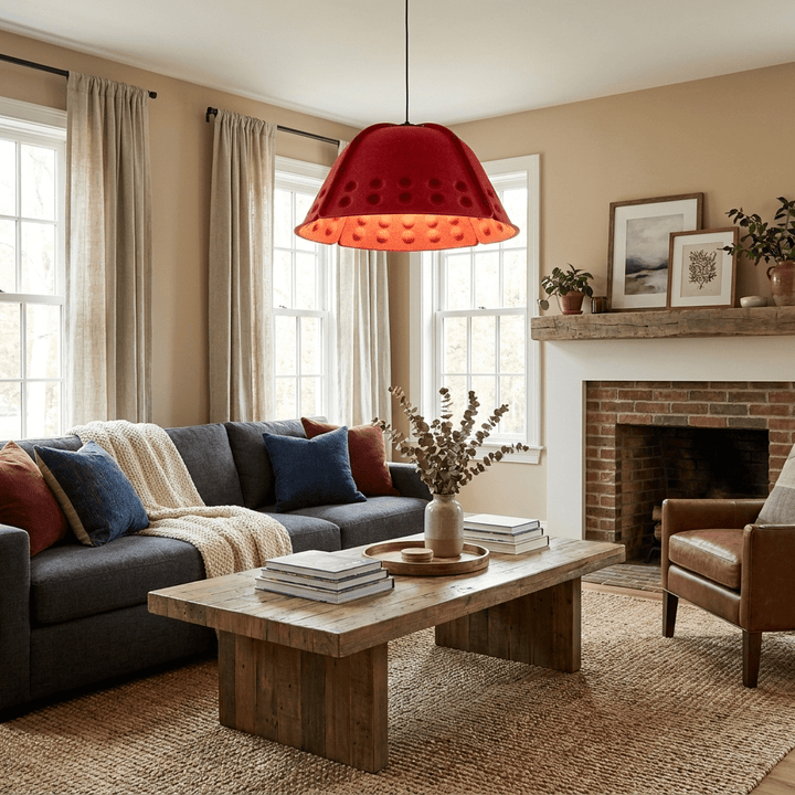Quell Acoustic Dome Pendant Light - Vakkerlight