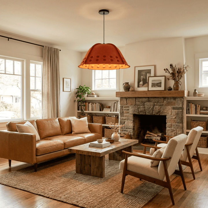Quell Acoustic Dome Pendant Light - Vakkerlight
