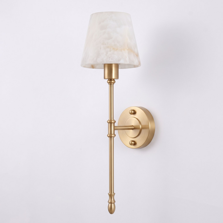 Quill Alabaster-Wandleuchte