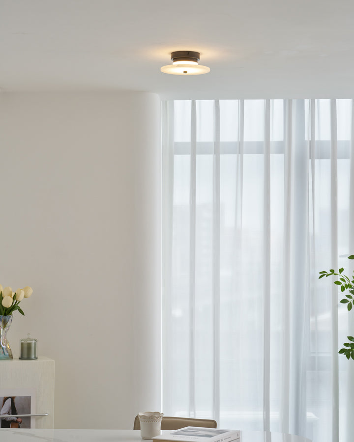 Ankeny Alabaster Ceiling Lamp - Vakkerlight