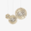 Gold Spark Ball Pendant Light - Vakkerlight