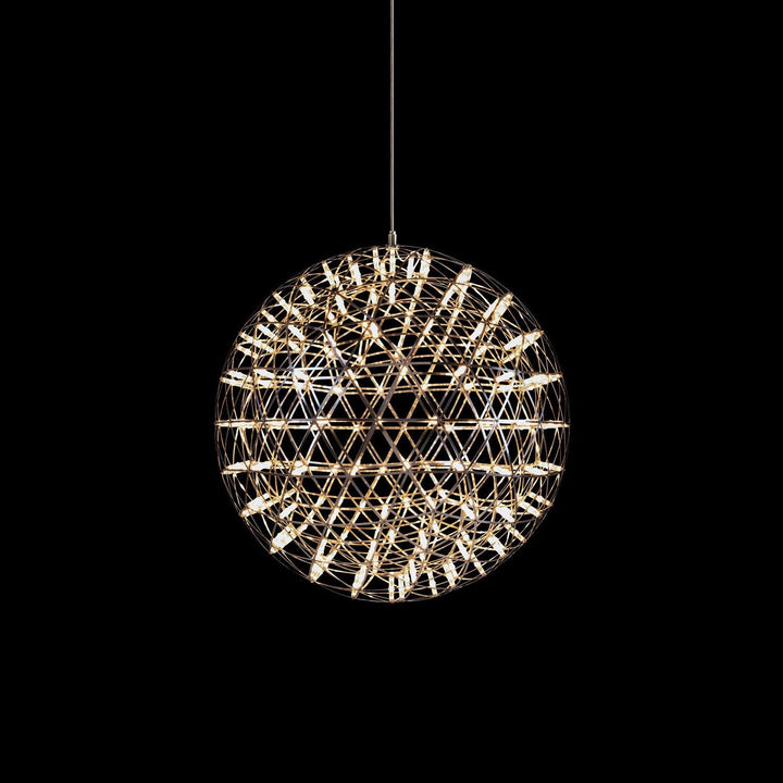 Gold Spark Ball Pendant Light