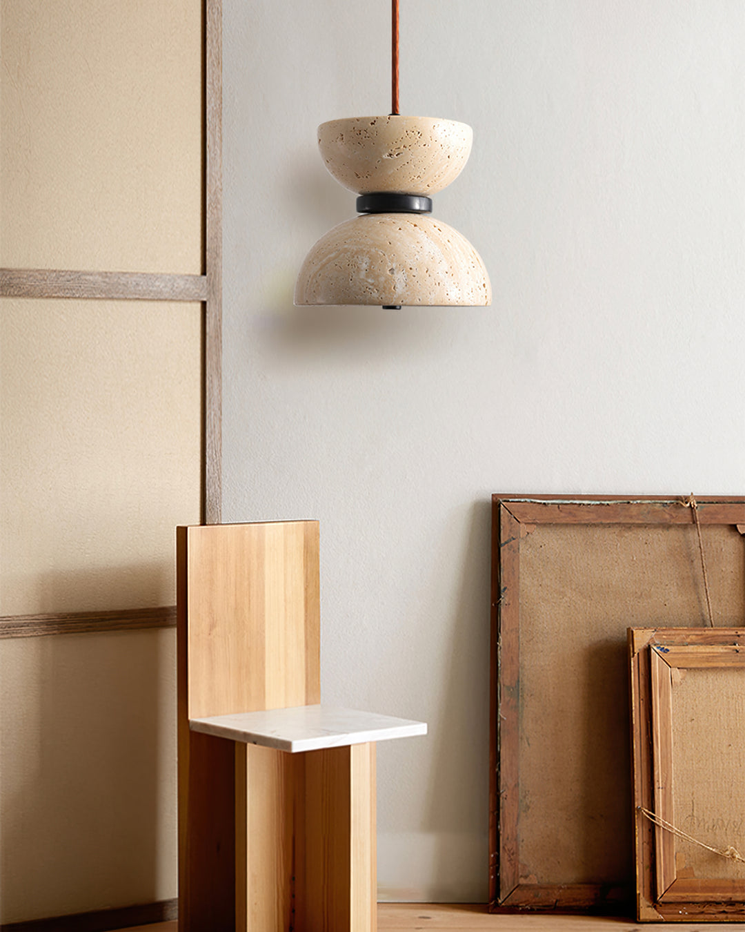 Vireo Travertine Pendant Light - Vakkerlight